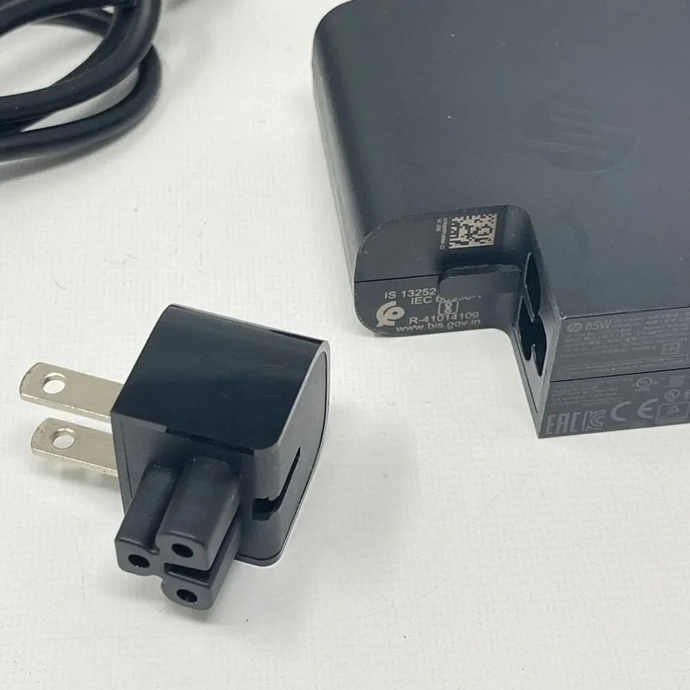 HP EliteBook Chromebook Pavilion 65W USB-C Type-C Ac Adapter L30757-004 TPN-AA03